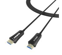 ATZEBE Cavo HDMI in fibra ottica - 5 m, cavo HDMI 4 K supporta UHD 4 K @ 60 Hz HDR, alta velocità 18 Gbps, YUV 4:4 8 bit, 3D, ARC, HEC, CEC, HDCP 2.2