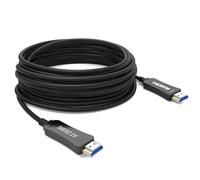 ATZEBE Cavo HDMI in fibra ottica, 50 m, supporta 4K a 60 Hz, 4:4:4/4:2:2/4:2:0, HDR, Dolby Vision, HDCP2.2, ARC, 3D, 18 Gbps, sottile e flessibile