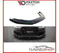 AU-A6-C7-RS6LOOK-FD1G SPLITTER LAMA ANTERIORE Audi A6 RS6 Look C7 Maxton