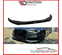 AU-A6-C7-SLINE-FD2G SPLITTER LAMA ANTERIORE V.2 Audi S6/A6 S-Line C7 Maxton