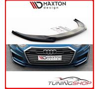 AU-A6-C8-SLINE-FD1G SPLITTER LAMA ANTERIORE V.1 Audi A6 S-Line / S6 C8 Maxton