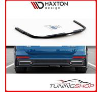 AU-A6-C8-SLINE-RD1G SPLITTER posteriore centrale Audi A6 S-Line Avant C8 Maxton