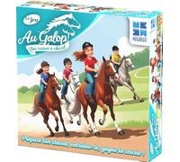 Au Gallop - Gioco da tavolo - MEGABLEU - Prepara il tuo cavallo, addestralo, vinci la gara!