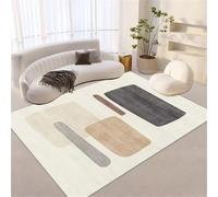 AU-OZNER tappeto classico salotto Moquette grigia, moquette da balcone facile da aspirare, insonorizzata e antifaticatappeto salotto moderni,grigio,120x140 cm