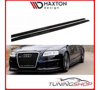 AU-RS6-C6-SD1G SPLITTER MINIGONNE LATERALI Audi RS6 C6 Maxton