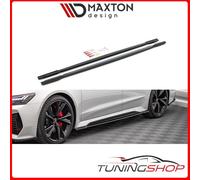 AU-RS6-C8-SD1G SPLITTER MINIGONNE LATERALI V.1 Audi RS6 C8 / RS7 C8 Maxton