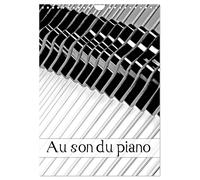 Au son du piano (Calendrier mural 2027 DIN A4 horizontal), CALVENDO calendrier m