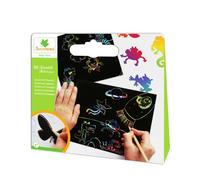 Au Sycomore CRE44021 - Scratch Stencil, Nero