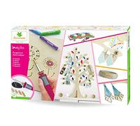 Au Sycomore Kit attività. Creative-Pirografia-Albero dei Gioielli, Colore Verschiedene Farben, CRE5190
