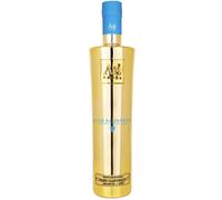 Au Vodka al gusto Blue Raspberry bottiglia da 70cl.