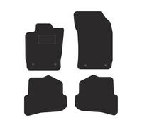 AU04-1 Set Tappetini Velluto STREAK Rosso per Audi A1 8X 2010-2018 tappeto morbi