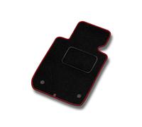 AU09-1 1pz Tappetino Velluto STREAK Rosso per Audi A4 B6 2000-2006 tappeto morbi