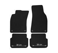 AU13-1 Set Tappetini Velluto Premium Opaco Rosso&Blu per Audi A6 C6 2004-2011 38