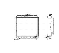 AU2008 AVA QUALITY COOLING Radiatore, Raffreddamento motore per LAND ROVER