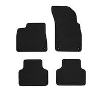 AU41-1 Set Tappetini Velluto Premium Marrone Traforato per Audi Q8 dal 2015 tapp