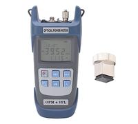 AUA G710B Optical Meter, Detector with Calibration Function, Fast Accurate 30KM 30MW Cable Tester for Communication Engineering, 70 to 10dbm Range