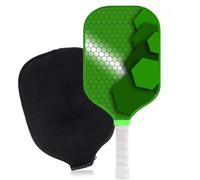 Auaozo Set di 2 palette per pickleball, leggere USAPA T300 in fibra di carbonio e fibra di vetro, impugnatura antiscivolo, palline per interni ed esterni, con borsa per il trasporto, per uomini, donne