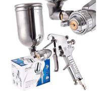 Auarita HP Technology Pistola a Spruzzo W-71G Ugello da 1,5 mm Durevole Capacità 400 ml Elevata Atomizzazione Per Liquidi Pesanti E Appiccicosi Molto Efficace Adatto Per La Verniciatura di Auto