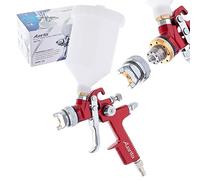 Auarita HVLP Technology Pistola a spruzzo AB-17G Ugello da 1,4 mm Durevole Capacità 600 ml per la verniciatura Tre modalità di regolazione Molto efficiente Adatto per materiali pesanti