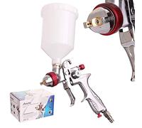 Auarita HVLP Technology Pistola a spruzzo H-887P Ugello da 1,3 mm Durevole Capacità 600 ml per la verniciatura Tre modalità di regolazione Molto efficiente Adatto per materiali pesanti