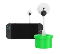 Auarte Fotocamera per Nintendo Switch 2, fotocamera HD dedicata 720P con base e cavo USB di tipo C, chat video flessibile per impianto da collo flessibile per Switch 2 accessori