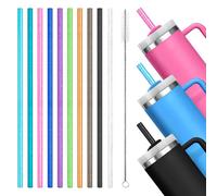 AUAUY 10PZ Cannucce in Plastica Riutilizzabili per Stanley 40oz 30oz Cup