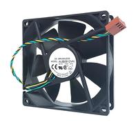 AUB0912VH 90mm 90x90x25MM 9225 DC 12V 0.60A 2-wire Built-in pwm computer cpu cooling fan