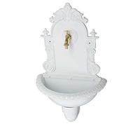 aubaho Fontana a Muro per Giardino in Alluminio Stile Antico