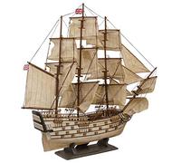 aubaho Modello di Nave HMS Victory Inghilterra di Legno della Nave 86cm nessun Kit