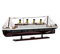 Modello di nave Titanic legno modello di nave nave 80cm nessun kit