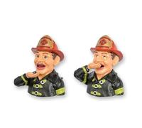 aubaho Salvadanaio a forma di vigili del fuoco, replica, design retrò