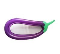 Aubergins Swimming Raft-XXL Materasso D'aria Gonfiabile, Amaca D'acqua Morbida, Comodi Minimi Galleggianti Della Piscina, Divertente Isola Da Bagno In Design Vegetale | Enorme Animale Da Nuoto Per Adu