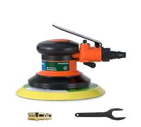 AUBEST Levigatrice/lucidatrice, Macchina eccentrica da 5 mm, smerigliatrice/levigatrice orbitale da 125/150 mm, Kit Ruote for lucidatura Carta vetrata(Size:6In Grinder)