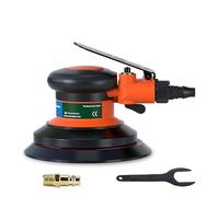 AUBEST Levigatrice/lucidatrice, Macchina eccentrica da 5 mm, smerigliatrice/levigatrice orbitale da 125/150 mm, Kit Ruote for lucidatura Carta vetrata(Size:5In Grinder Suit)