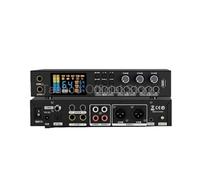 AUBEST Mixer per DJ, 24W 16 Effetti Pre-Effettore Digitale Bluetooth Sound Box DJ Mixer Console Amplificatore Altoparlante di Monitoraggio Wireless(K160 with RCA)