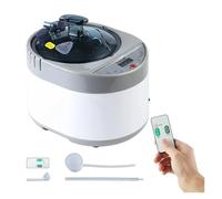 AUBEST Riscaldatore per Sauna, Generatore di e for Sauna a Botte di Legno, Accessori for riscaldatore a e, Cabina Doccia da Bagno di Maggiore capacità(Grey)