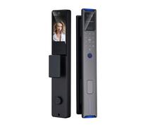 AUBEST Serratura intelligente, Blocco password Smart Door Lock con riconoscimento facciale 3D completamente automatico compatibile il corpo della serratura 6085(TY)