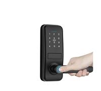 AUBEST Serratura intelligente, P13 Smart Biometric Fingerprint Door Lock Password Card Serratura elettronica multimodale(TY)