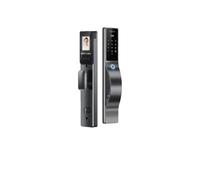 AUBEST Serratura intelligente, Serratura elettronica automatica Smart Lock con riconoscimento facciale 3D for impronte digitali password e scheda