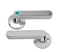 AUBEST Serratura intelligente, Smart Biometric Fingerprint Door Lock Code Telefono App Bluetooth One Time Codice Dynamic Dinamico Sblocca Log della porta in legno(Kit3)