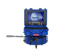 AUBEST Telecamera d'ispezione 9 "monitor scarico fognature endoscopio distanza contatore 512Hz segnale autolivellante Pipeline fotocamera 10/20/30/40/50M(40 m,23MM CAMERA WIFI)