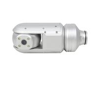 AUBEST Telecamera d'ispezione FHD 1920x1080P 58mm 360 Pan Tilt Ruota Tubo di Scarico Fogna Condotto Video di Telecamere di Ispezione DVR 9mm 60m Cavo(30m,C50PT Head Only)