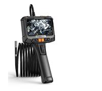 AUBEST Telecamera d'ispezione Periscopio articolato 1080P da 6 mm con schermo da 5 pollici for telecamera di ispezione del tubo dell'auto Endoscopio con rotazione a 360 °(1m)