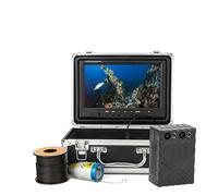 AUBEST Telecamera Subacquea, Telecamera for la Pesca Subacquea 7'' HD 1080P Ice 5000AMH Batteria IR e LED Cercatore Portatile for Il Buio(15m)