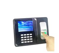AUBEST Timbratura in Macchina per i dipendenti di Piccole Imprese TCP/ip Batteria di Backup Impronta Digitale Rilevatore presenze Scheda Orologio di Controllo Assistenza dipendenti(Size:English)