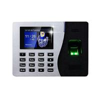 AUBEST Timbratura in Macchina per i dipendenti di Piccole Imprese USB/IP Scheda RFID Riconoscimento biometrico e Impronte digitali Macchina for presenze Time Clcok Registratore di Tempo(Color:K14)
