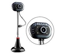 AUBEST Webcam, 480P HD Webcam CMOS USB 2.0 Wired Computer Web Camera Microfono incorporato Fotocamera for computer desktop Notebook PC