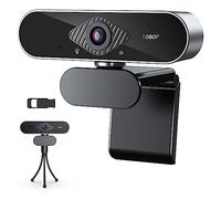 AUBEST Webcam, Webcam con correzione automatica della luce Videocamera Web USB for computer in streaming 1080P for videoconferenze Insegnamento del gioco