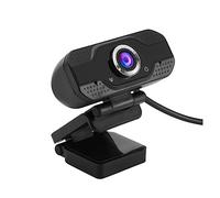 AUBEST Webcam, Webcam Desktop Laptop USB Insegnamento Online 1080P Web Camera for Conferenza Live Class Videocamera Girevole Desktop Laptop Webcam