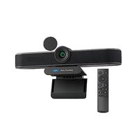 AUBEST Webcam, Webcam EPTZ 4K 8MP con inquadratura automatica Webcam for PC USB con microfoni e altoparlante Zoom digitale 5X Web cam EPTZ 120° FOV(4K EPTZ 4x Zoom)